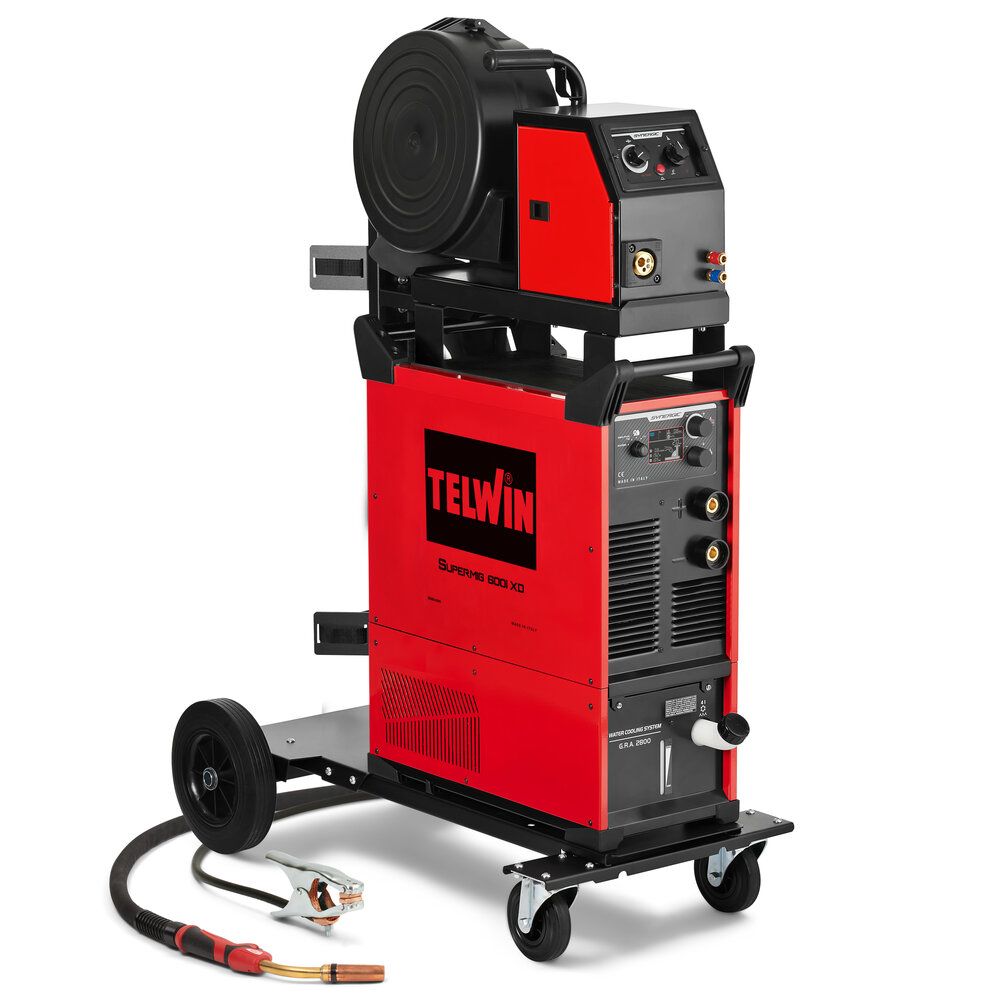 SUPERMIG 600i XD PACK AQUA + TROLLEY | Telwin